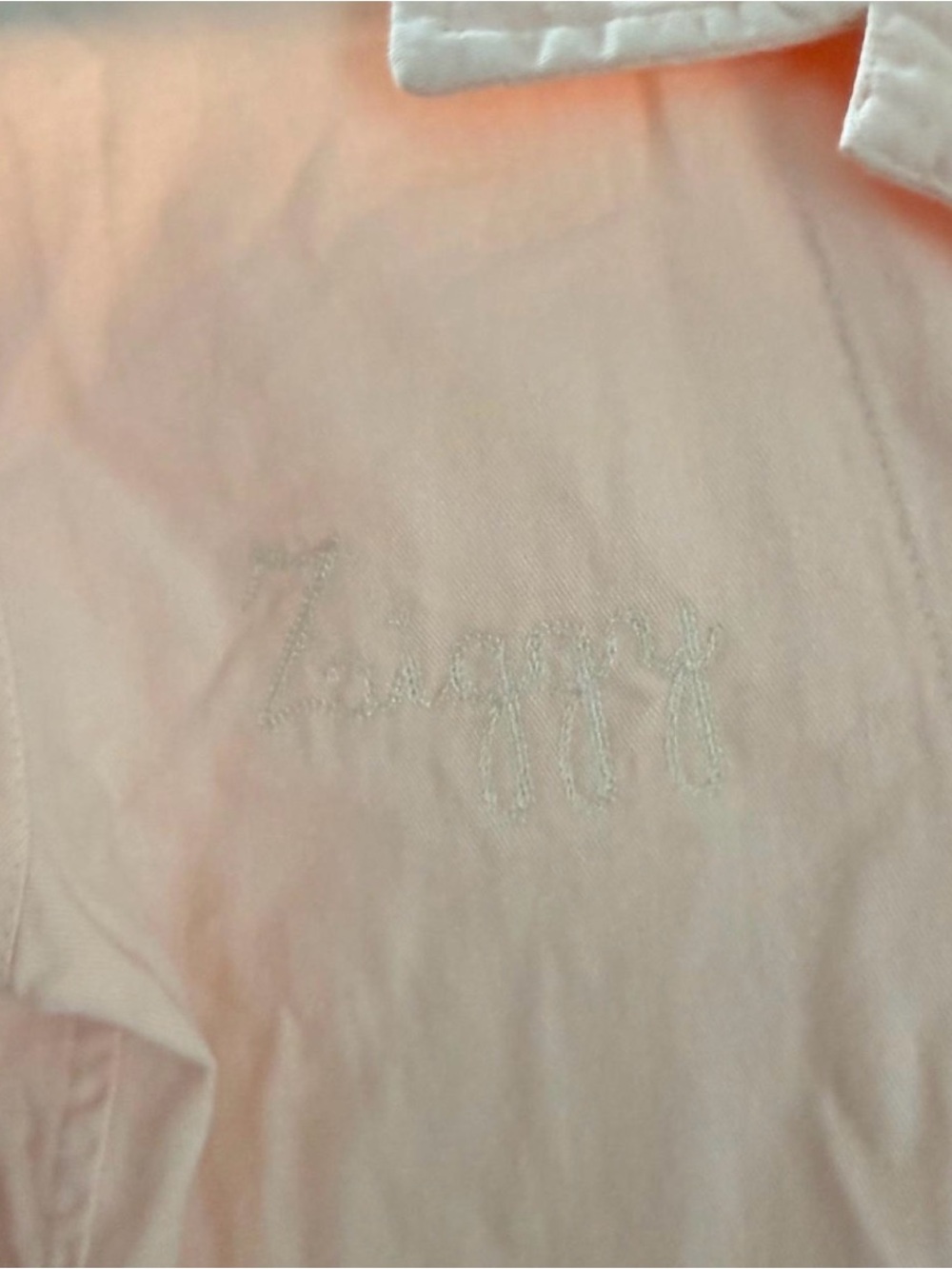 COSMOS Peach Short-Sleeve Utility Romper - Picture 3 of 3